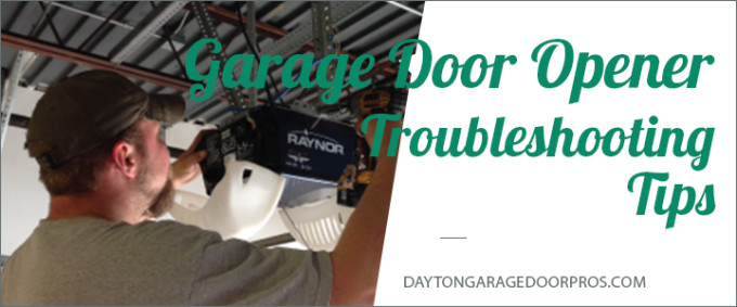 garage door opener troubleshooting